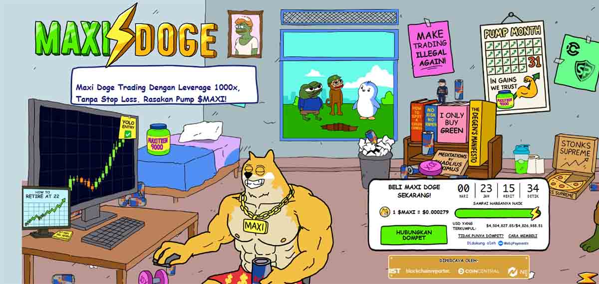 Maxi Doge - prediksi harga dogecoin