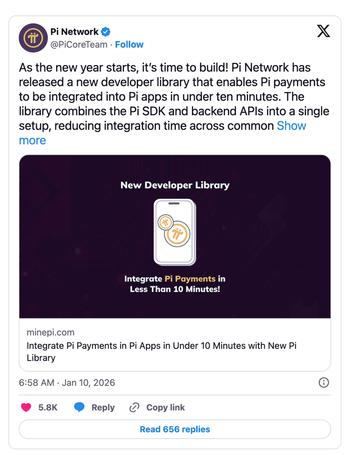 Pi Network - X