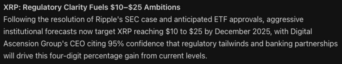 Prediksi harga AI - XRP