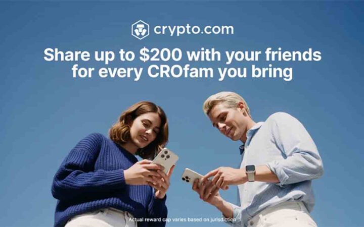 Program Referral Crypto.com: Ajak Teman, Dapatkan Komisi hingga $200 CRO
