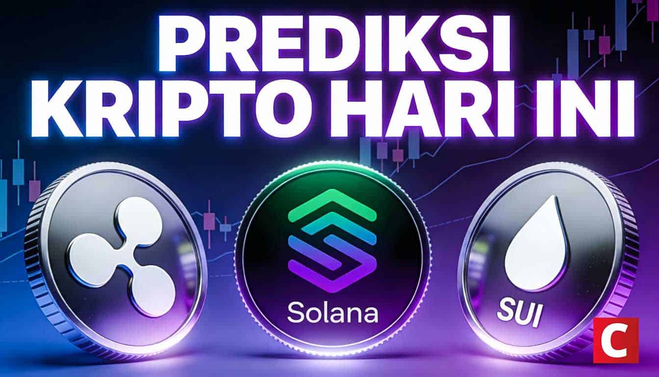 Prediksi Kripto Hari Ini 22 Januari 2026: XRP, SOL, SUI