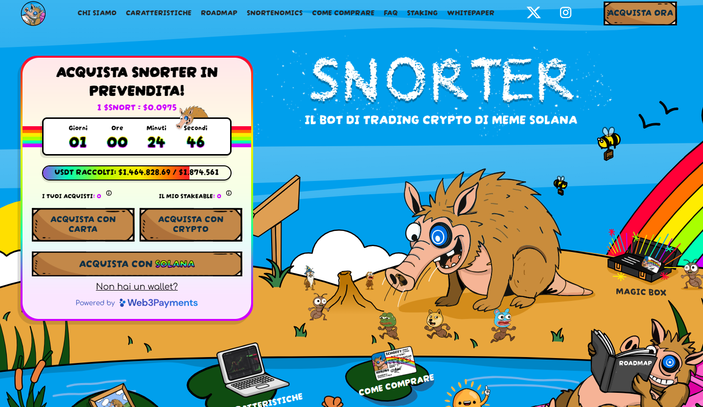 Crypto Presale - snorter