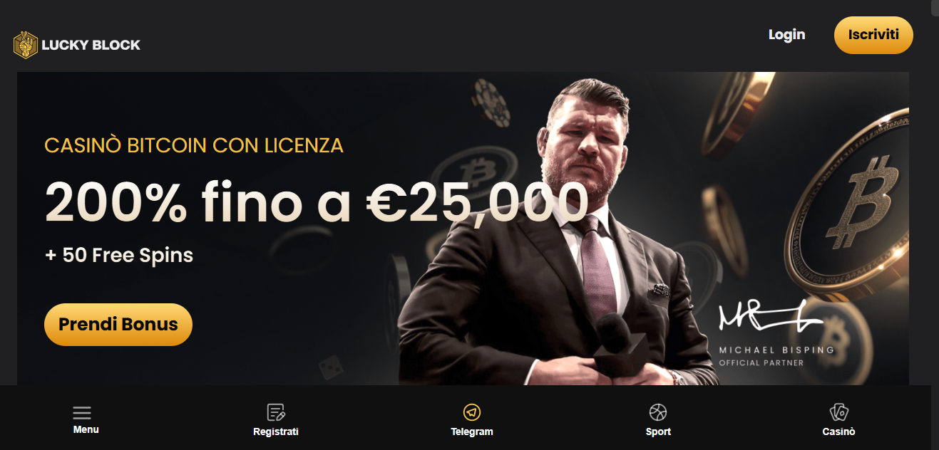 Lucky Block - Migliori Crypto Casino