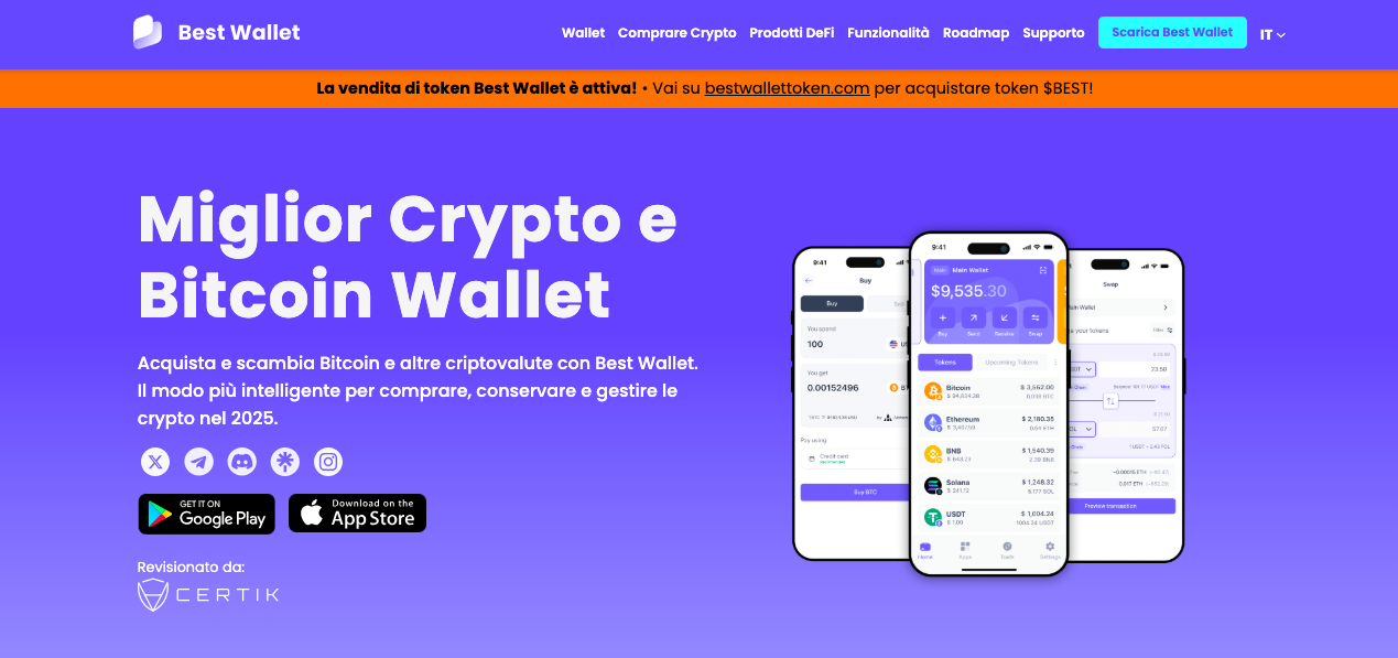 comprare bitcoin anonimo con best wallet