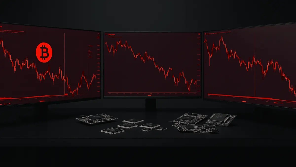Bitcoin scende a $62.500: pesano il crollo dei chip e i deflussi dagli ETF