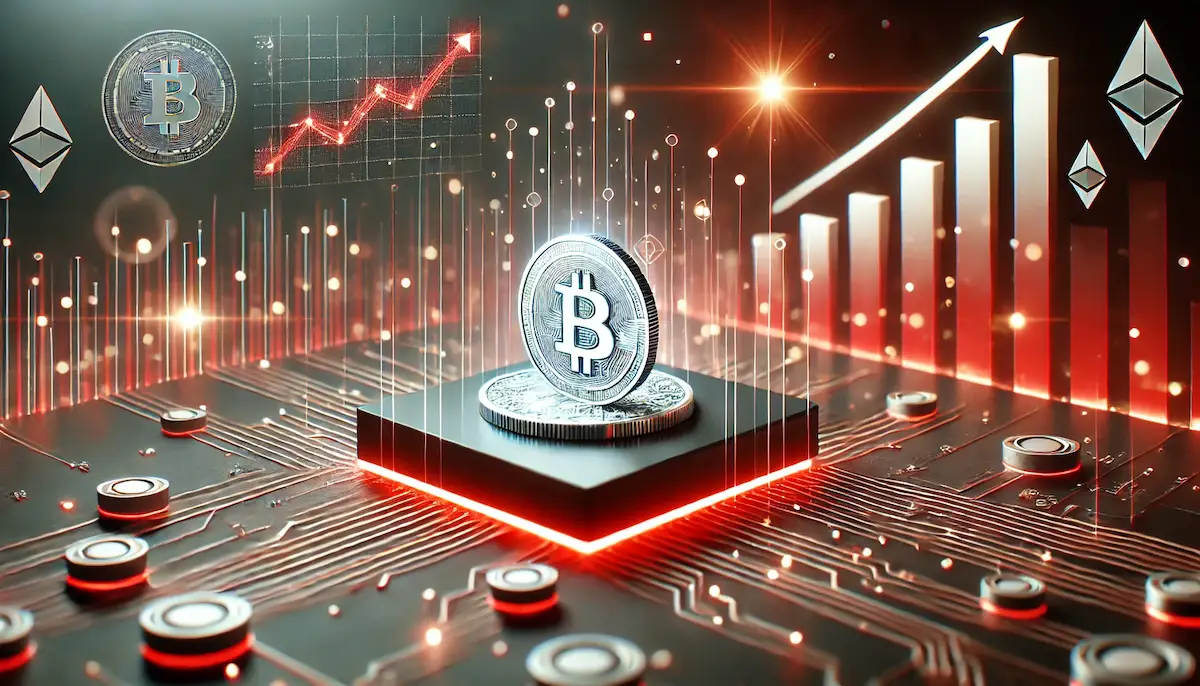 What-is-nippon-idol-token-四角い台座の上にビットコイン