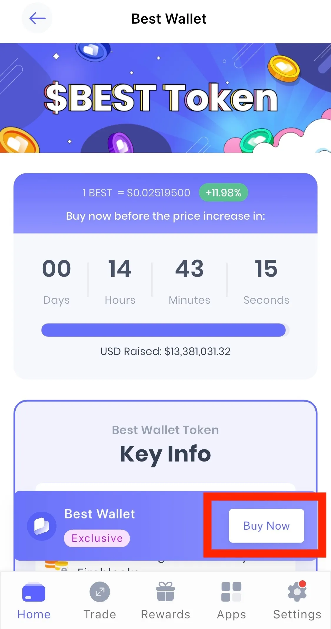 Best Wallet「Buy Now」