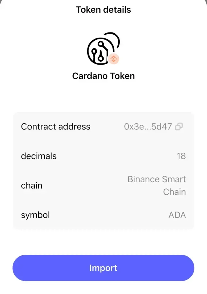 best walletのtoken details