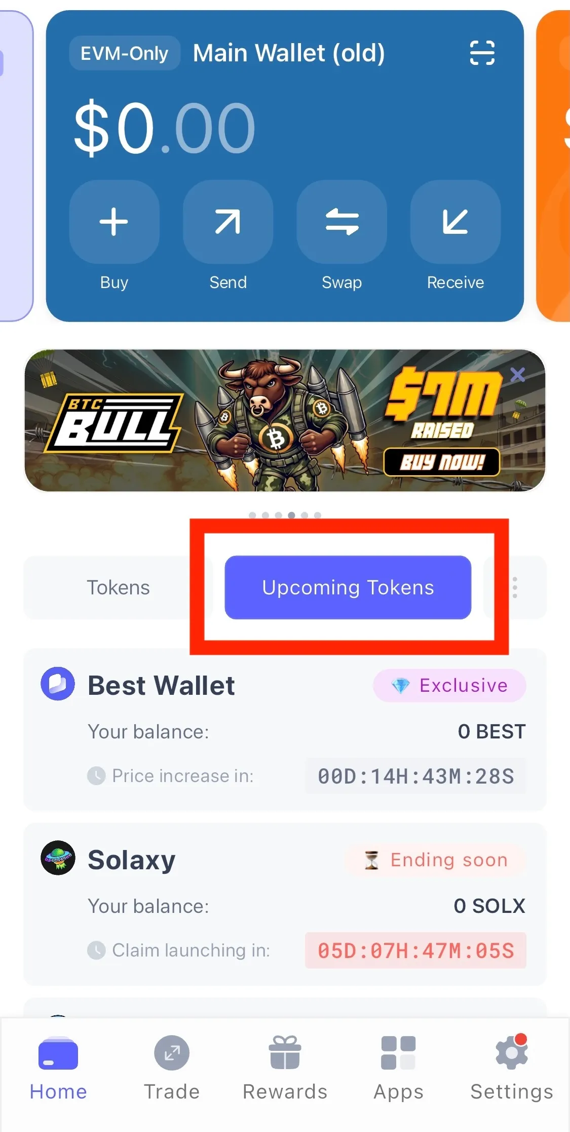 Best Wallet「Upcoming Token」