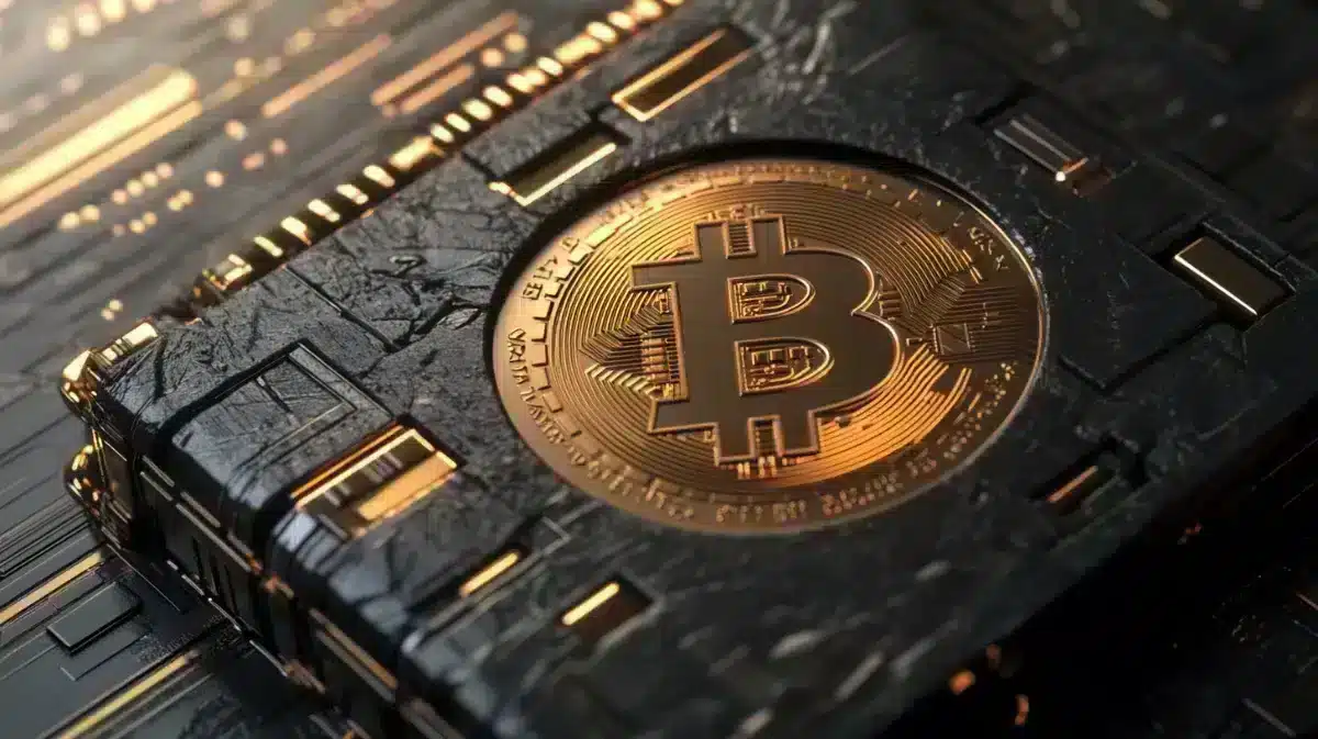 ビットコインが埋め込まれた基盤