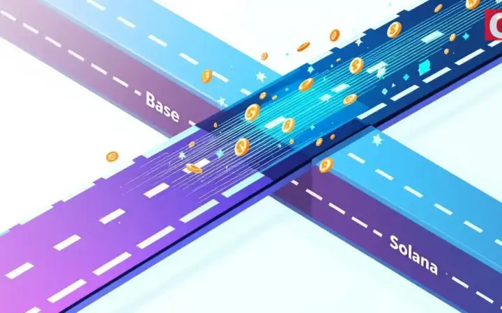 コインベース開発のBase、トークン発行数でソラナ上回る