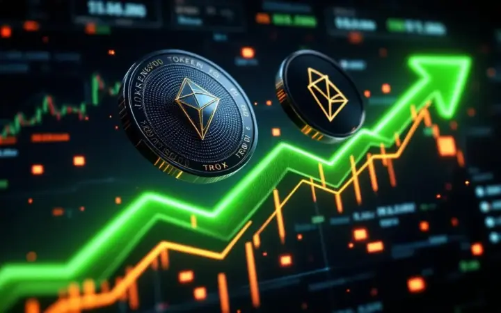 仮想通貨1000倍期待のTOKEN6900とトロン、異なる投資戦略とは