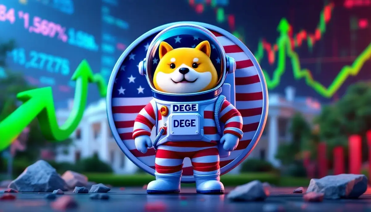 新ミームコインDEGE、トランプ関与期待で保有者4万人突破