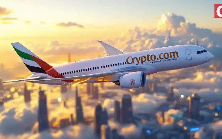 エミレーツ航空、Crypto.comと提携で仮想通貨決済導入を検討