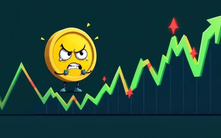 ミームコインFARTCOIN、デリバティブ建玉が10億ドル突破｜世界10位に