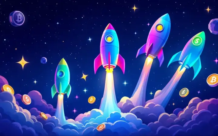 億万長者を狙う、新しい仮想通貨4銘柄｜プレセールで急成長中