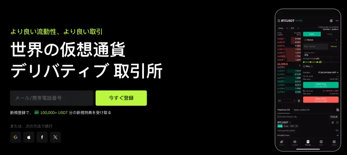 Bitunix公式サイト