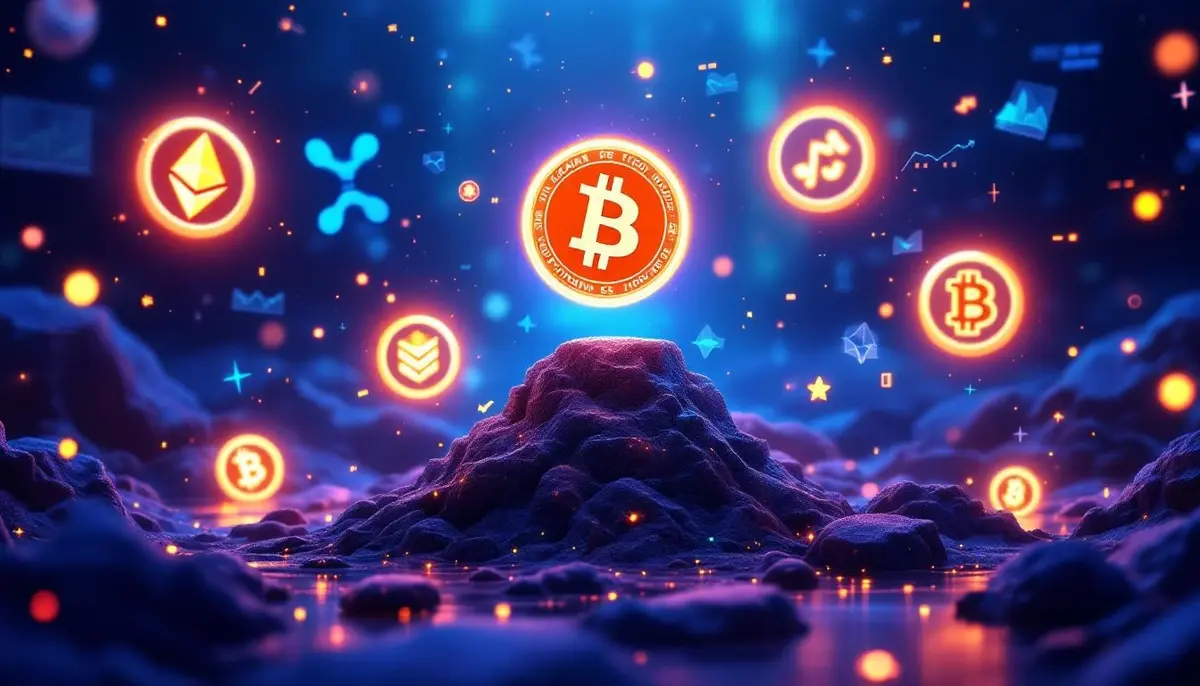 ビットコインから資金流出？リップルや新興ミームコインに注目