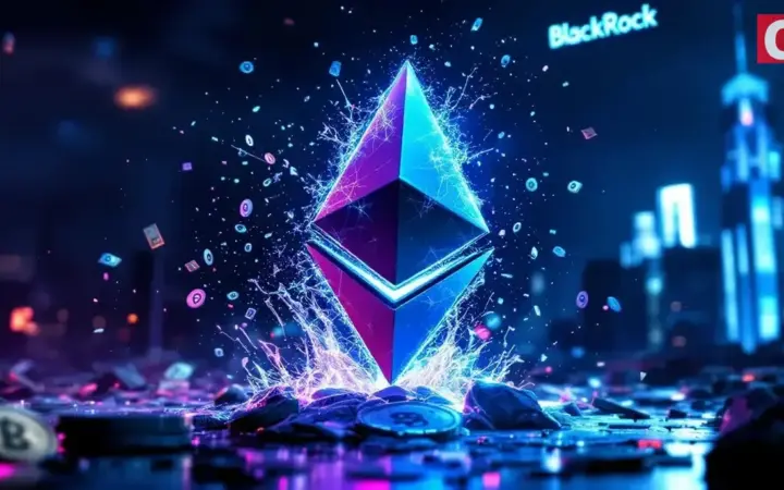 ブラックロックのイーサリアムETF、過去最大の3.75億ドル流出