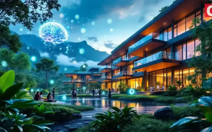 ジーニアスグループ、バリ島にAI・ビットコイン教育都市創設へ