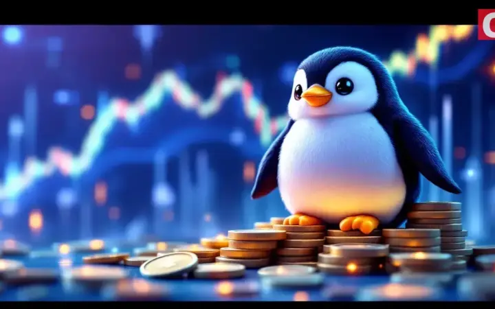 ミームコインPENGU、保有者86万人超え｜供給量の13%バーン