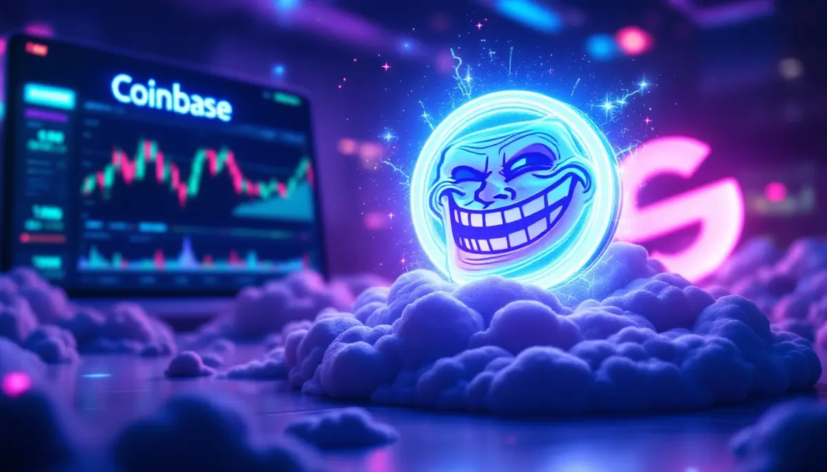 ソラナミームコインTROLL、約14%急騰｜コインベース上場候補に