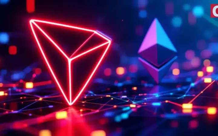 トロン、USDT供給量でイーサリアムを圧倒、808億ドルに到達