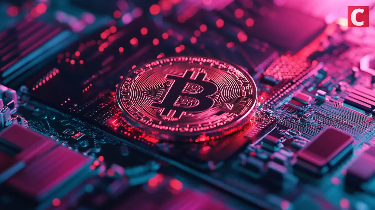 紫糸のビットコイン