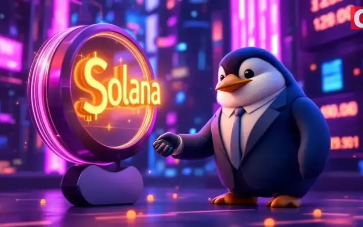 シャープスとPudgy Penguins提携、4億ドルのソラナ資産活用