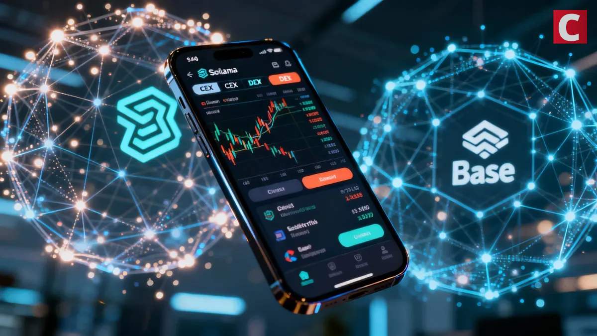 OKXがハイブリッドDEX機能実装｜Base・ソラナ・X Layer対応