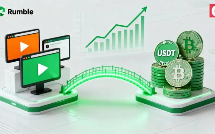 動画大手ランブル株、テザー社による追加取得で14％超急騰