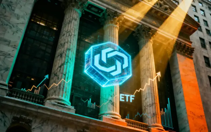 仮想通貨LINK、米国初のETF上場で17%急騰｜アルトコイン投資活況か