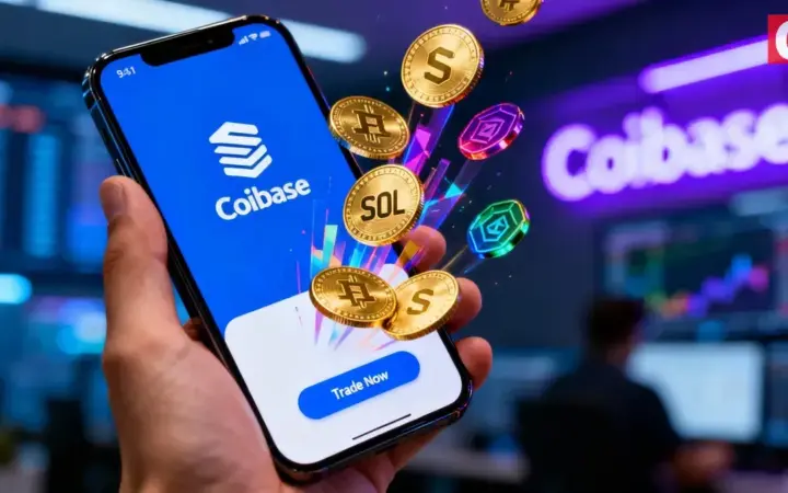 米コインベース、ソラナ基盤のDEX取引機能をアプリに統合へ
