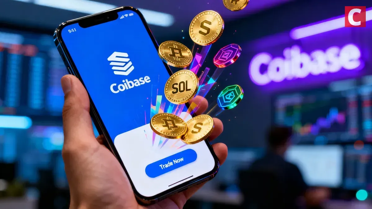 米コインベース、ソラナ基盤のDEX取引機能をアプリに統合へ