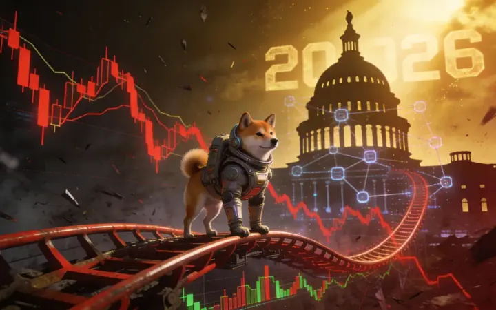 ドージコイン、65%下落も26年飛躍か｜犬系ミームコインも波乗り