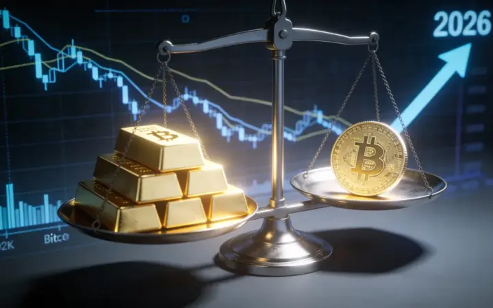 金最高値もBTC9万ドル反落｜2026年期待の仮想通貨おすすめは？