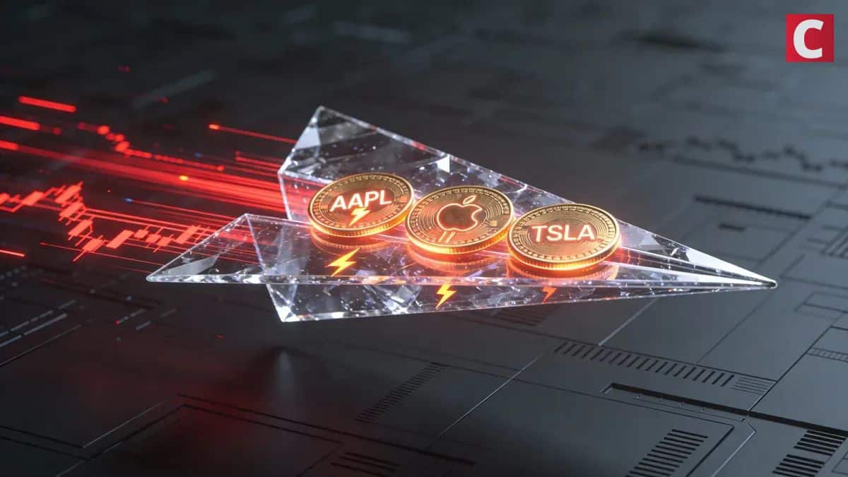 クラーケン、TONに株トークンxStocks展開｜APPLやTSLA対応