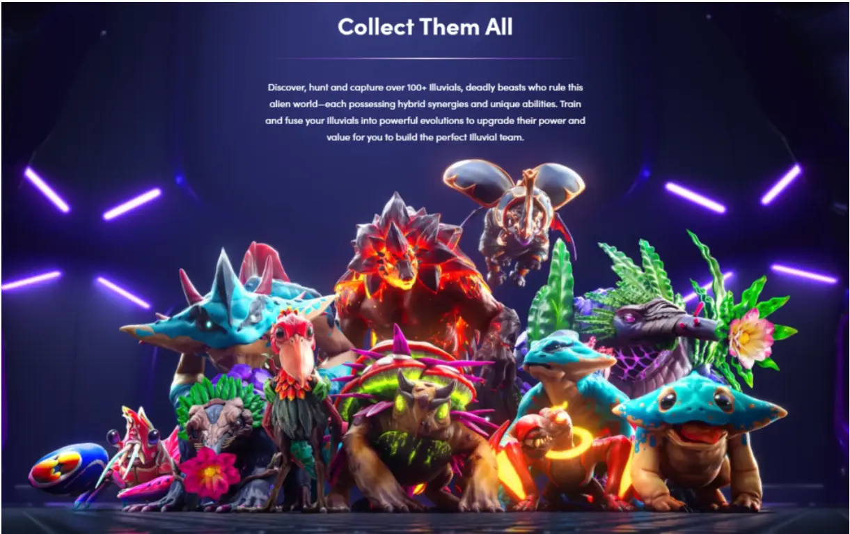 Illuviumの公式ページ