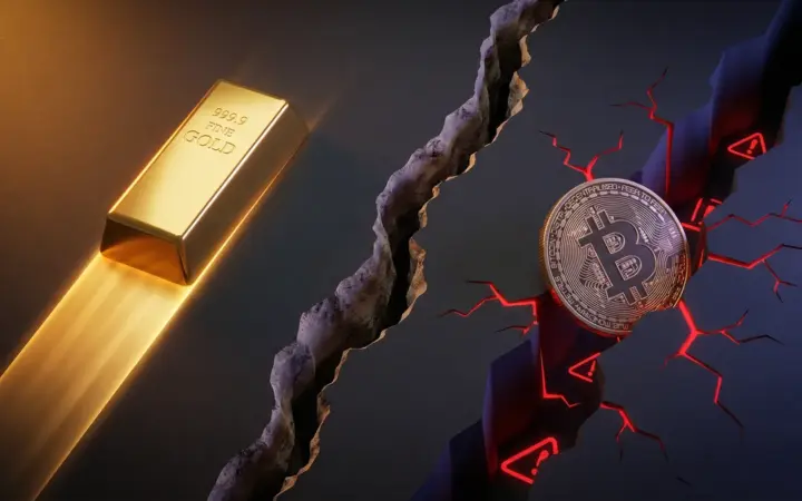 BTCと金、2026年に買うならどっち？上場前の仮想通貨おすすめも浮上