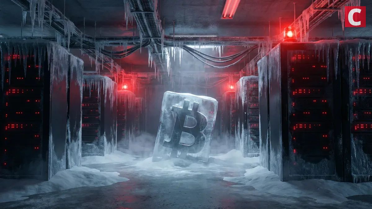 ビットコイン採掘と計算の速度急落、米国の猛吹雪が影響