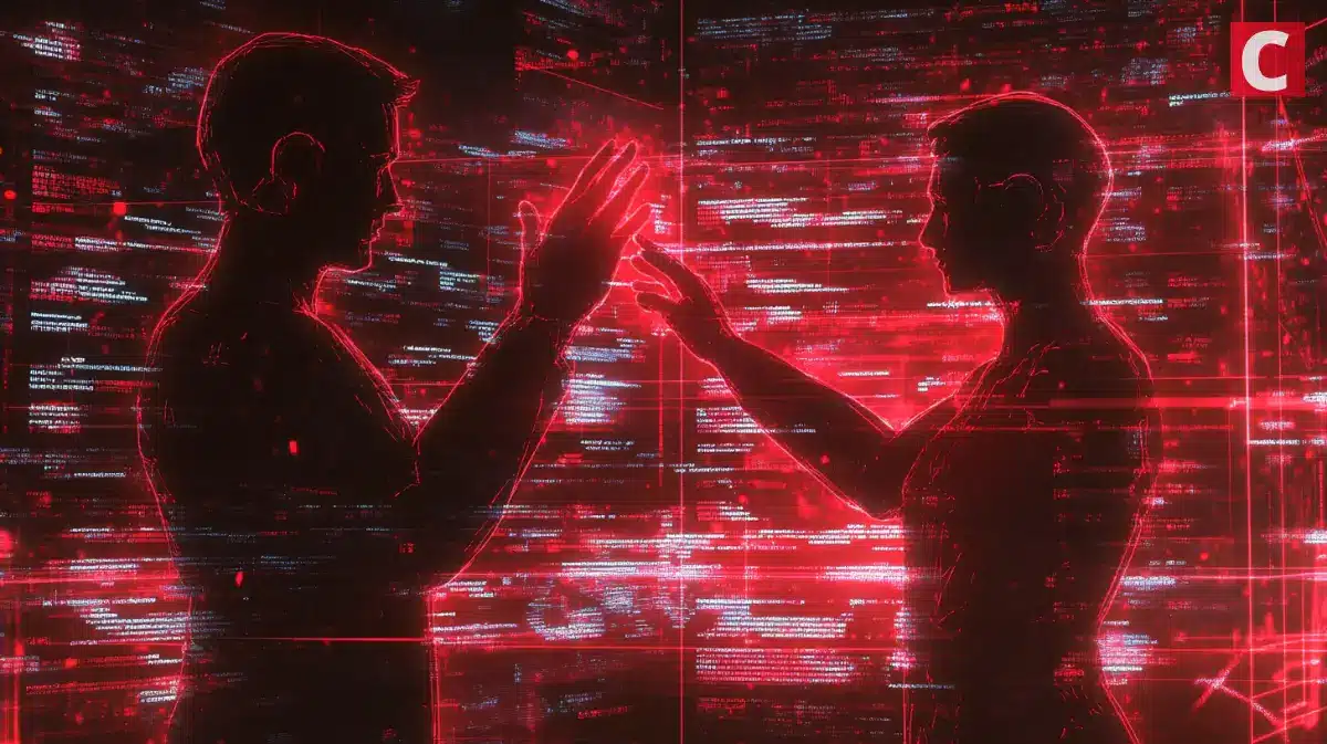 コピートレードを表現したコンセプトアート