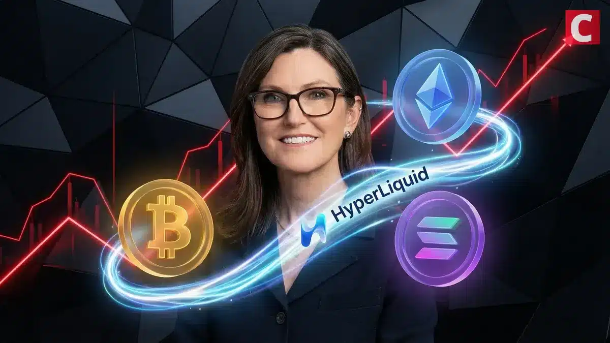 キャシー・ウッド氏、BTCやソラナなど4銘柄推奨｜関連株取得