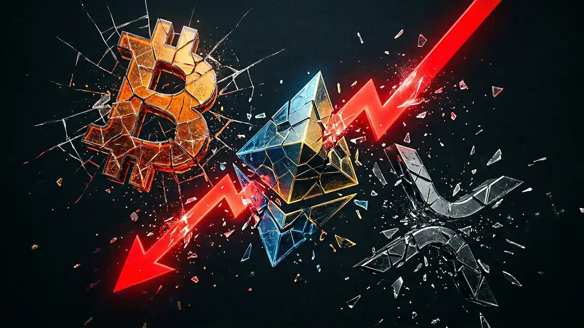 BTCは主要サポート割れのリスク｜ETHやXRPなど主要アルトコインの行方は？