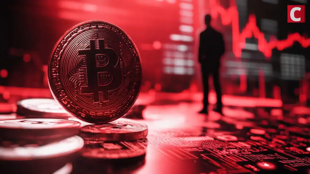 仮想通貨のガス代と男のイメージ