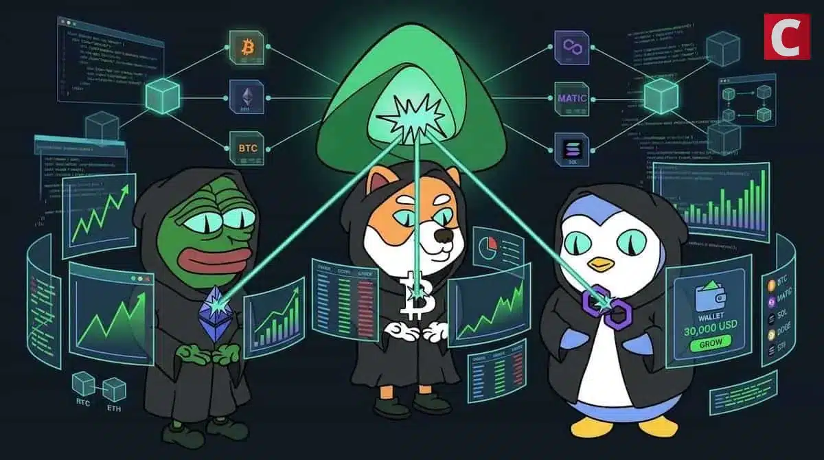 LiquidChainのミームキャラクターとチャート