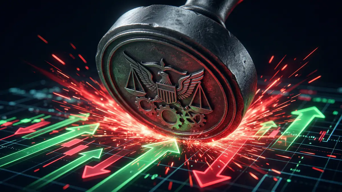 バイナリーオプション市場の象徴的画像