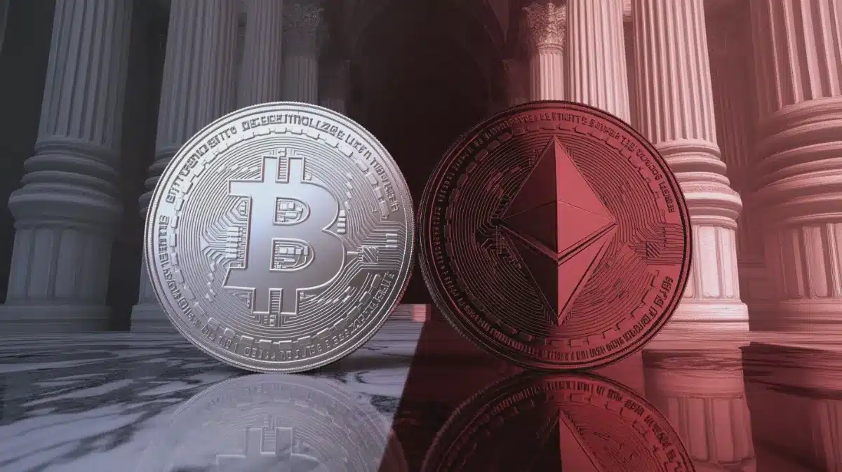 ClendでBTC・ETHを担保にするイメージ