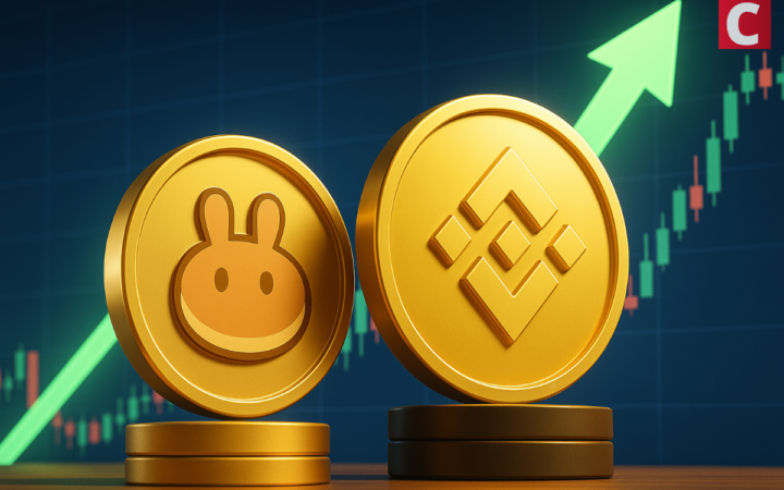 BNB 신고가 영향… 팬케이크스왑(CAKE)도 15% 상승