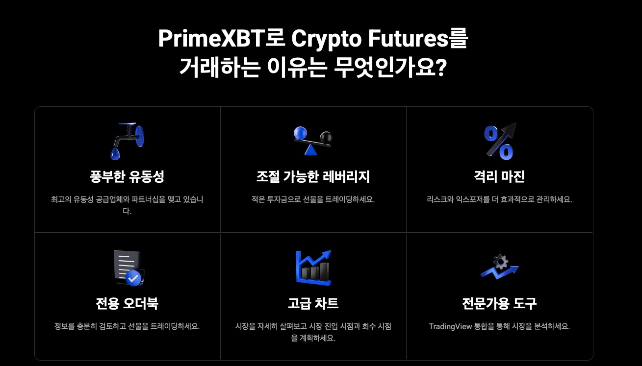 비트코인 선물 거래소 추천 1위 프라임XBT