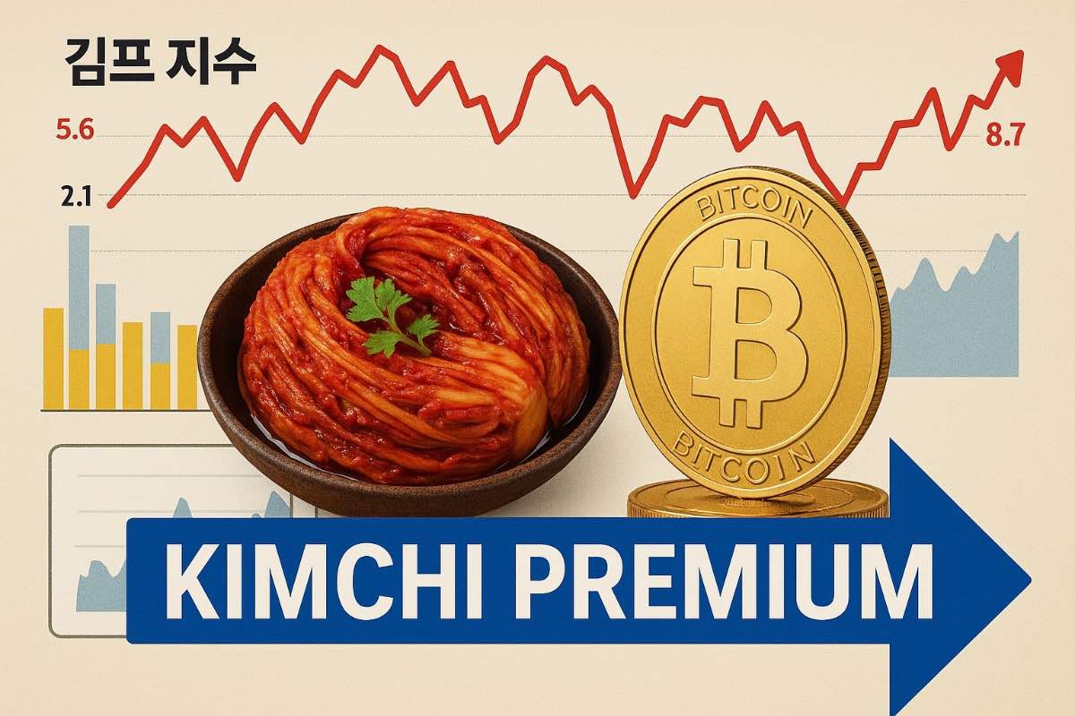김치 프리미엄이란? 김프 개념 설명